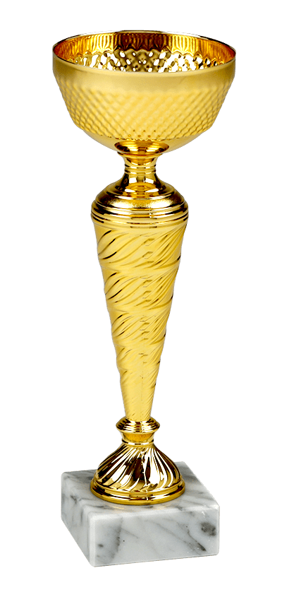 Pohár zlatej farby