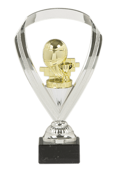 Trofej striebornej farby