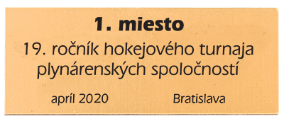 plastový štítok 7x3cm
