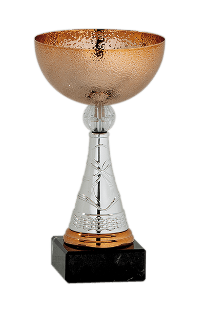 Pohár zlato, striebro, bronz