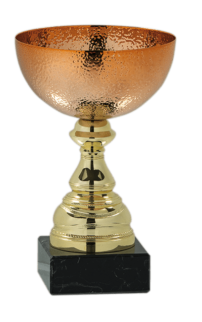 Pohár zlato, striebro, bronz.