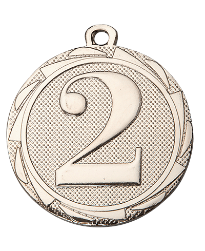 Medaila 1-2-3 Ø: 45mm