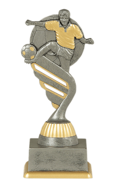 Futbalová trofej futbalista