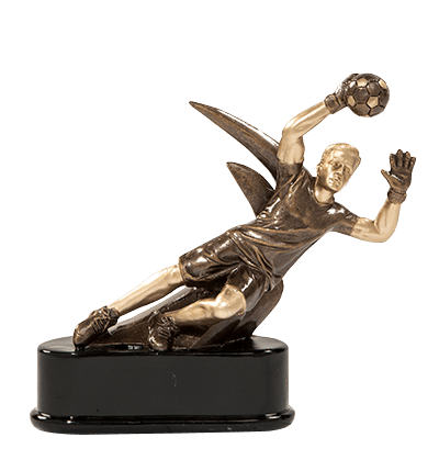 Futbalová figurína futbalista brankár