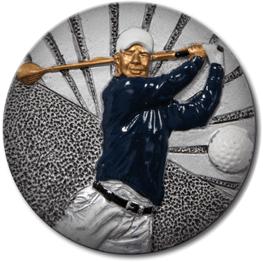 Maxiplus resinový emblém golf do trofeje 649, 650, 651
